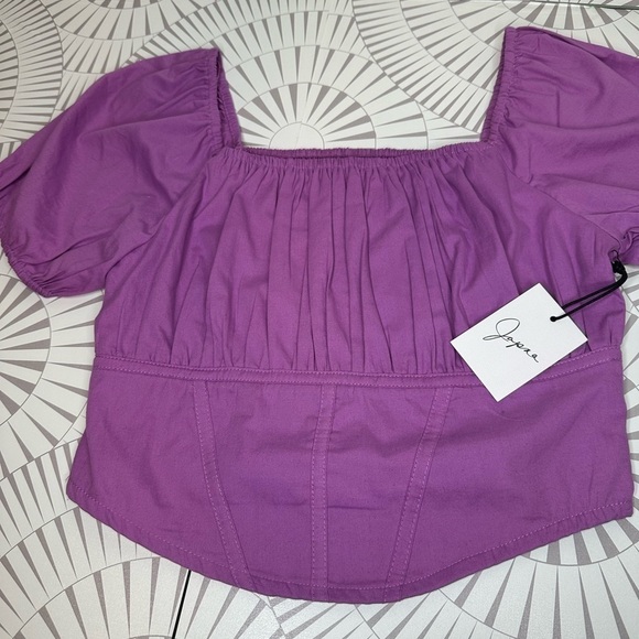 Japna Purple top size large - Picture 3 of 6